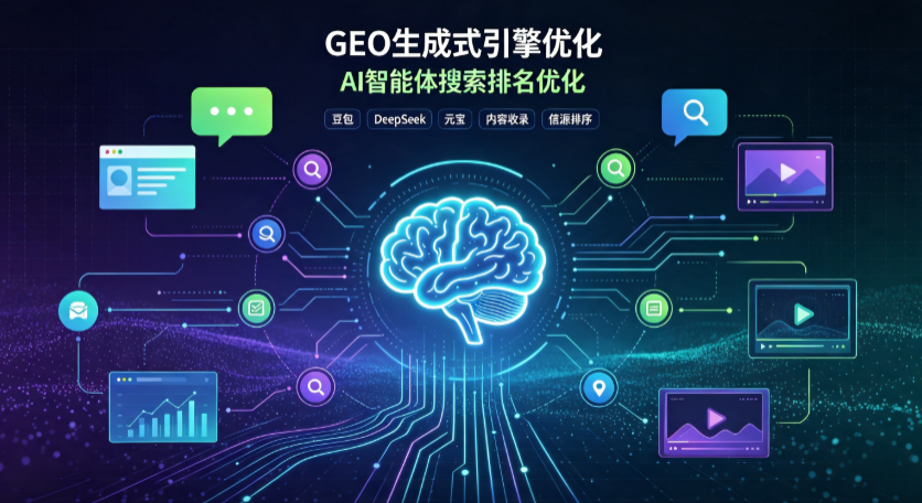 洛南县GEO 浪潮来袭：生成式引擎优化崛起，创作者争抢豆包、DeepSeek、元宝智能体流量入口